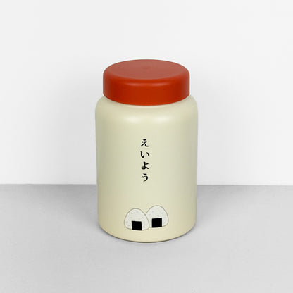 ニューレトロ｜フードジャー 500ml Food Jar 保温保冷対応 魔法瓶 お弁当 スープボトル 大容量 フードコンテナ レトロ アウトドア オフィス｜mz010