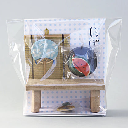 めでたや｜めでたや遊び 和紙の飾り物 にっぽんの夏｜季節の室礼 盛夏