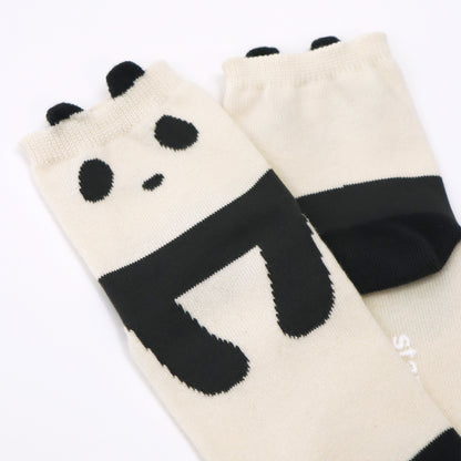 stample スタンプル｜ 【キッズ】履き心地快適 パンダ ショートソックス 3足組 秋冬｜73280