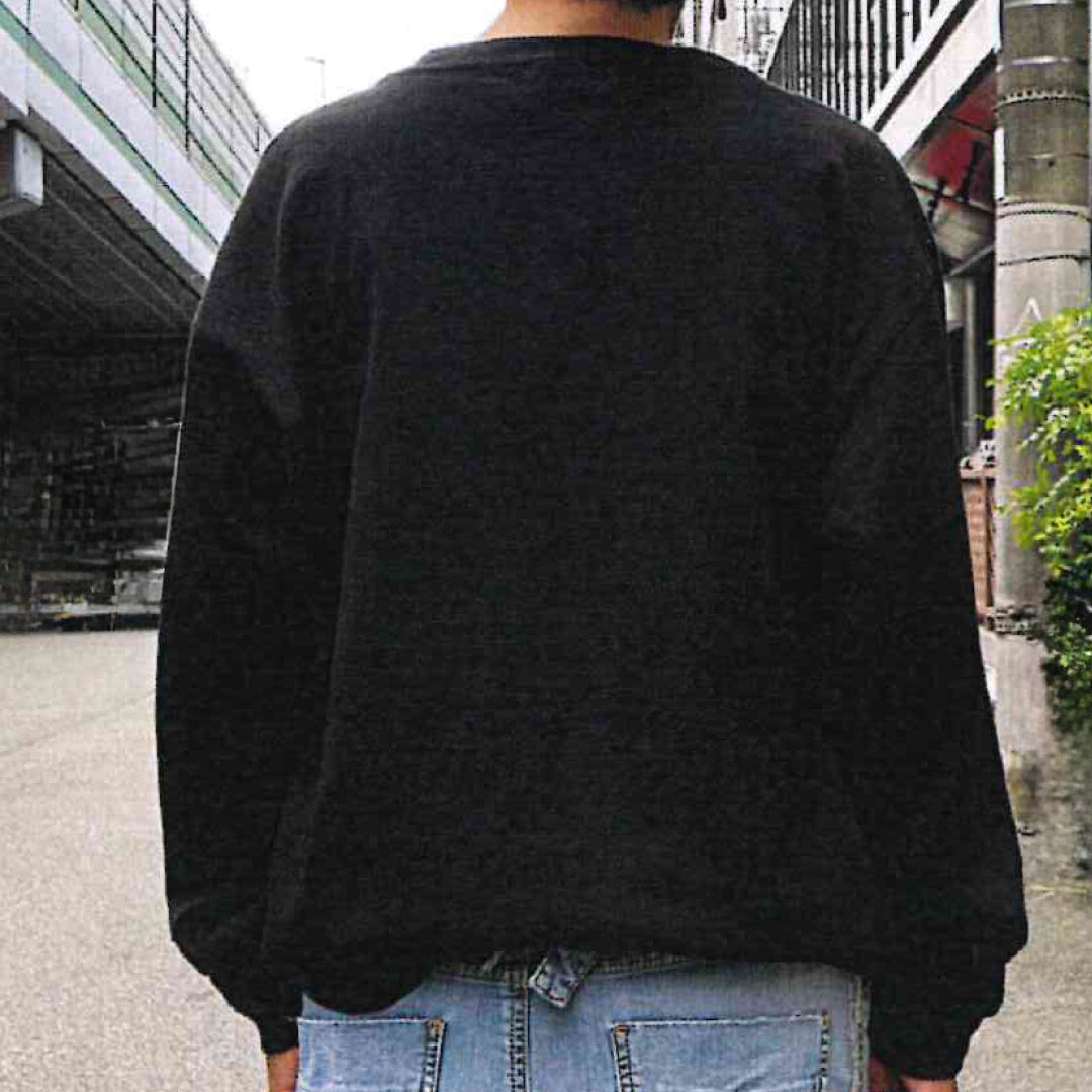 [予約商品] bibmilk ビブミルク｜WIDE SWEAT CREW