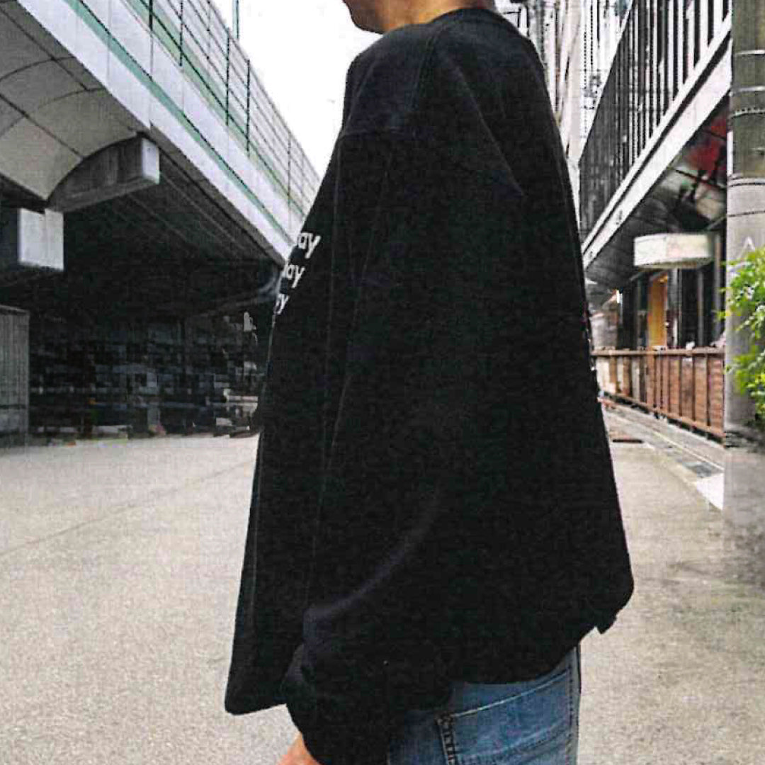 [予約商品] bibmilk ビブミルク｜WIDE SWEAT CREW