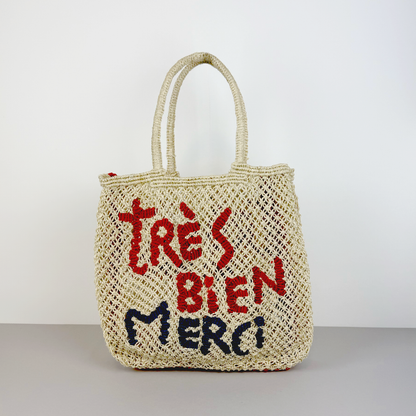 THE JACKSONS ジャクソンズ｜LOTTIE TRE BIEN MERCI NATURAL INDIGO ショルダーバッグ｜LOTTIE-NA