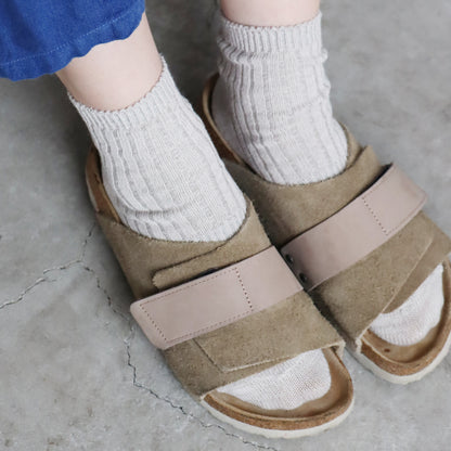 TAWARA タワラ｜コットンリネン ソフトリブ ショートソックス 綿麻 ムレにくい 靴下 レディース 通気性 ギフト｜t31150