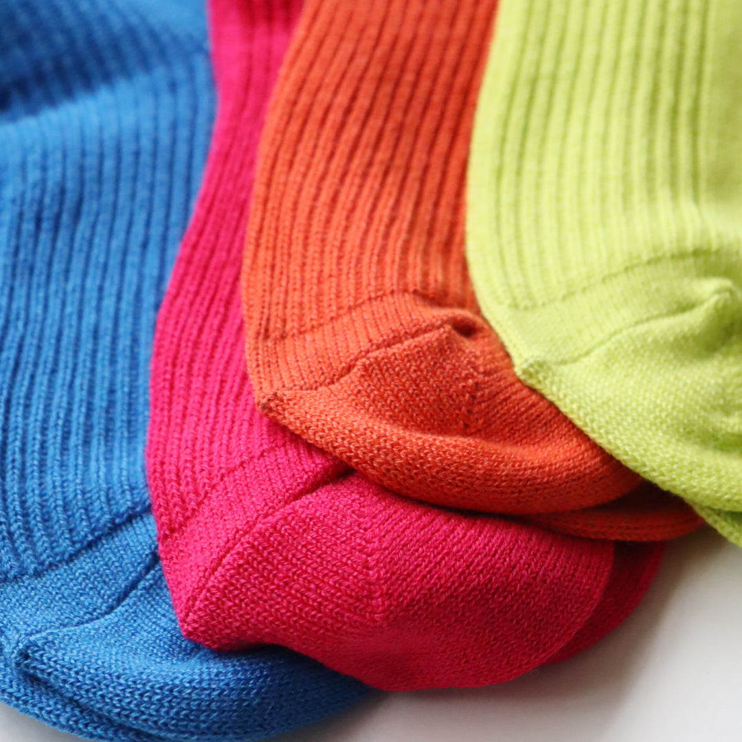 TAWARA タワラ｜ちょびウール バイカラーリブ ルーズ ハイソックス おしゃれな足元に！ 暖かくこなれ感アップ ｜t51017