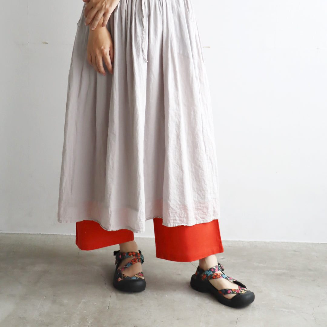 TAWARA タワラ｜コットンペチパンツ インド綿 ワイド インナーパンツ レイヤード 重ね着 春夏｜t61105
