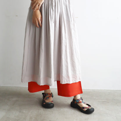 TAWARA タワラ｜コットンペチパンツ インド綿 ワイド インナーパンツ レイヤード 重ね着 春夏｜t61105