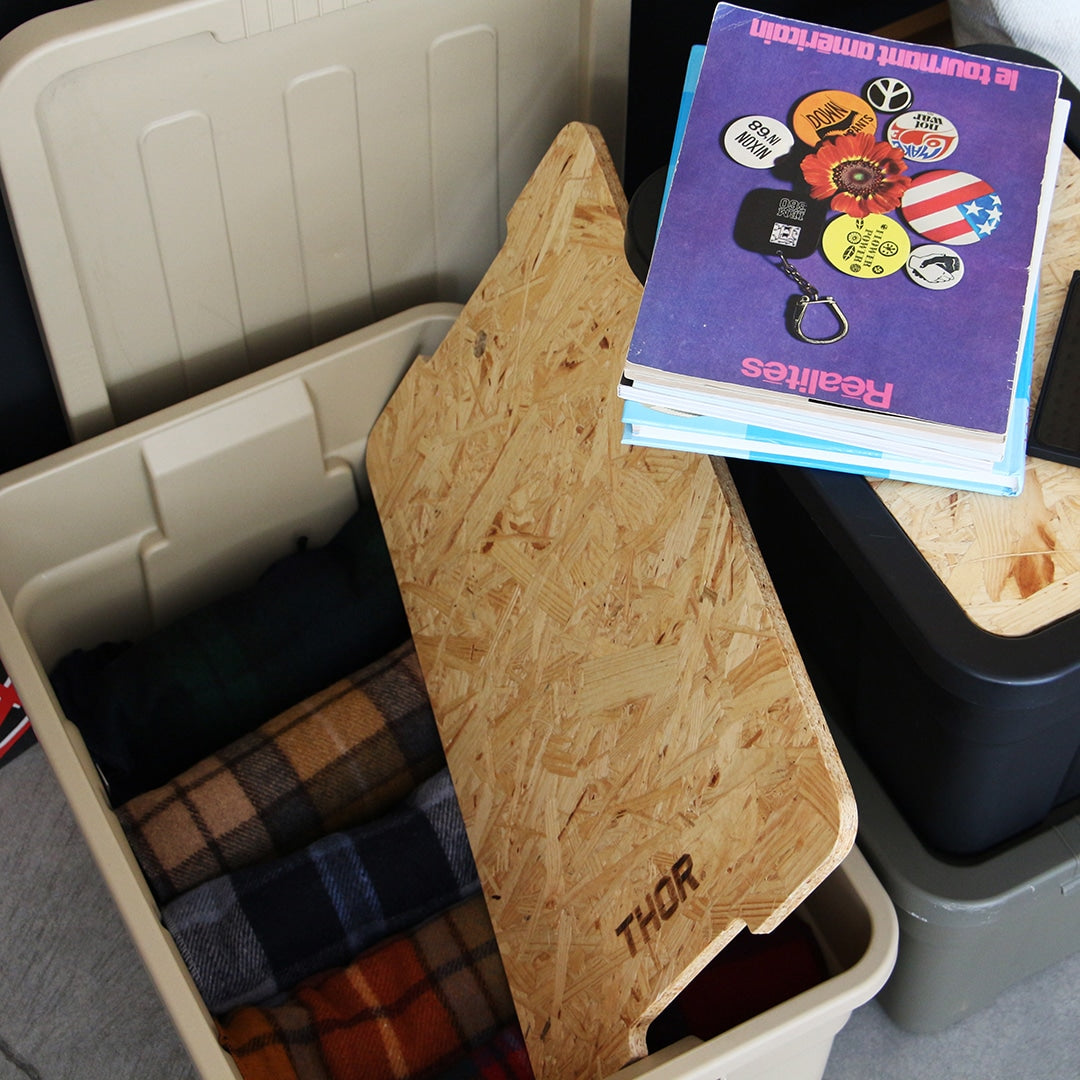 [新モデル] テーブルにもなる天板｜Top Board トップボード  For Large Totes 53L and 75L 専用天板｜THOR ソー｜36525375NAC