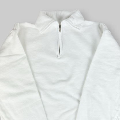 necessary or unnecessary ネセサリーオアアンネセサリー｜ HOT MAC ZIP ハーフジップ裏起毛スウェット｜シンプル 暖かい 秋冬の防寒 ジャケットのインナーとして  ユニセックス N.O.UN 日本製｜90012385