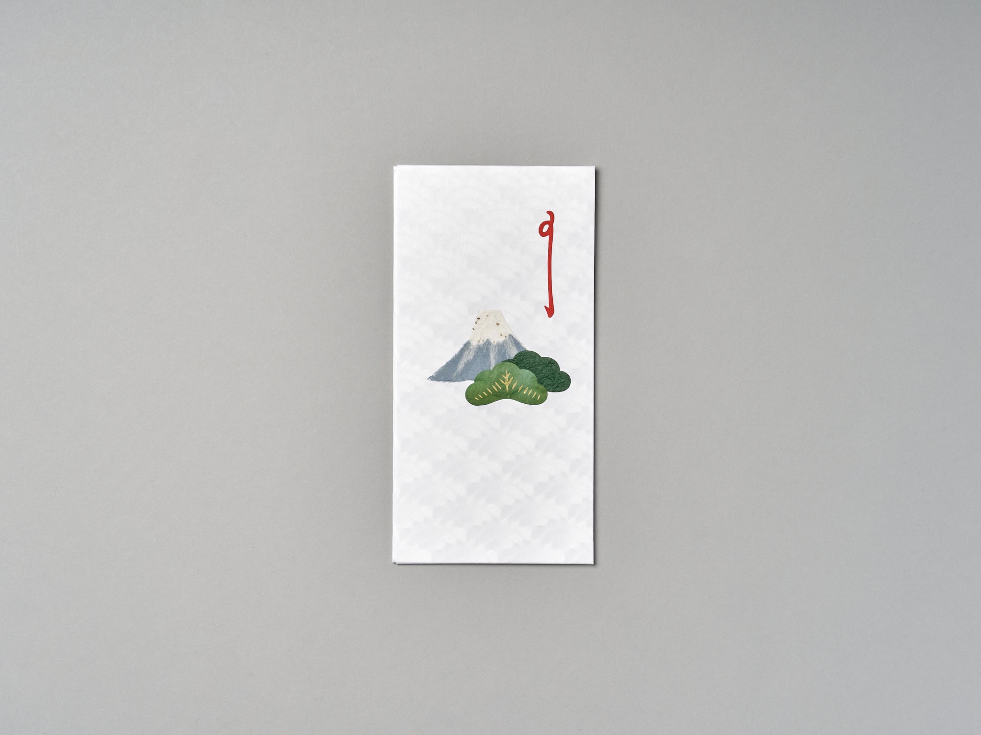 切り絵のし袋　富士山
